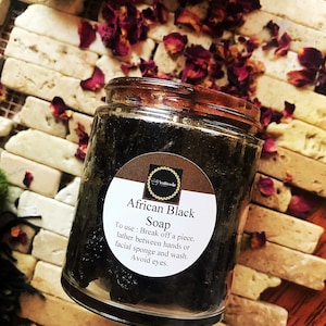 Rose bomb whipped African black soap