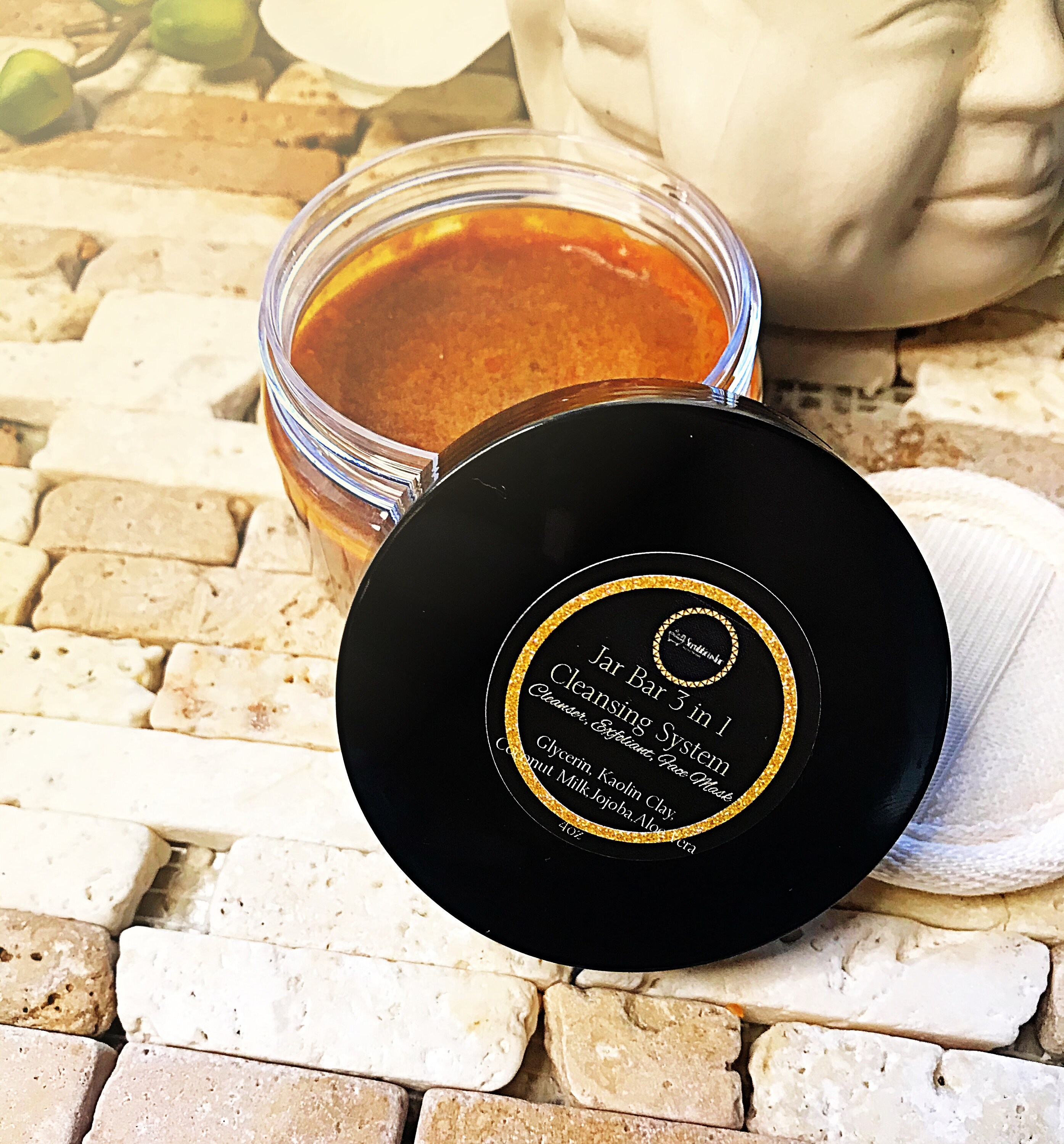 Jar Bar 3 in 1 Face system Turmeric Face Cleanser| Face cleanse| Char…