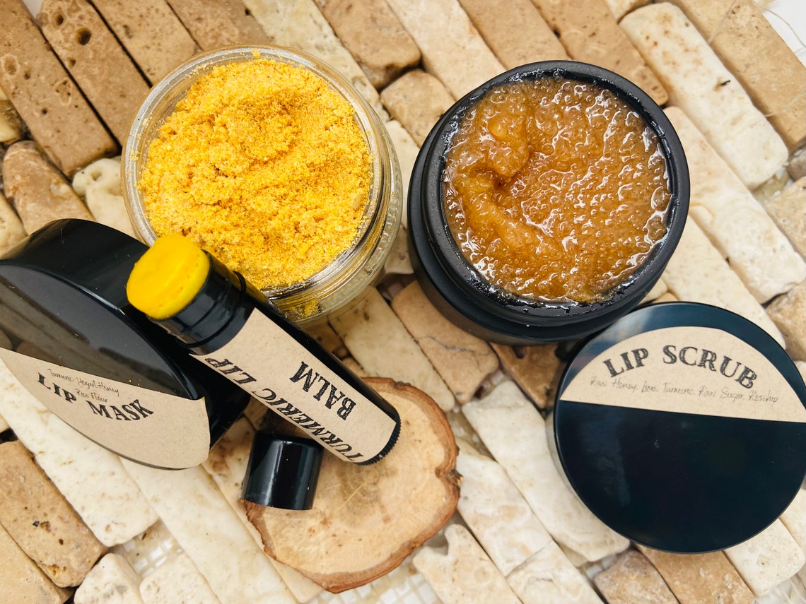 Lightening Lip Balm Smokers Lips Kit Lip Exfoliate Dark Etsy