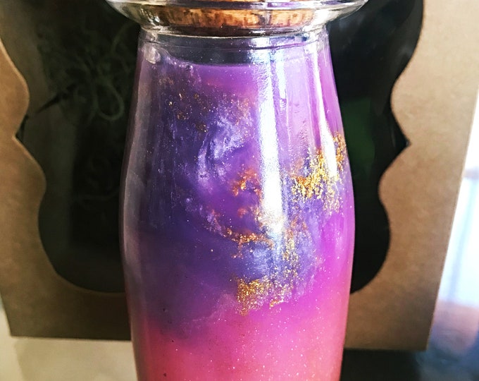 Galaxy Bubble Bath/ Liquid Bath Soap / Glitter Bubble Bath/ Gift for