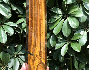 Grande Punto Occhio Di Tigre Naturale/Piramide Quarzo/Chakra/Meditazione/Energ/Self stand/Ornamenti pietra energetica/Pietra curativa/Regalo speciale 2569g