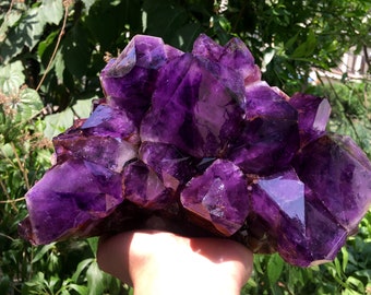Top Natural Raw Crystal Specimen-Fascinating Amethyst-Chakra-Meditation/Amethyst Quartz/specimen/Feng Shui/Healing crystal/Energy stone
