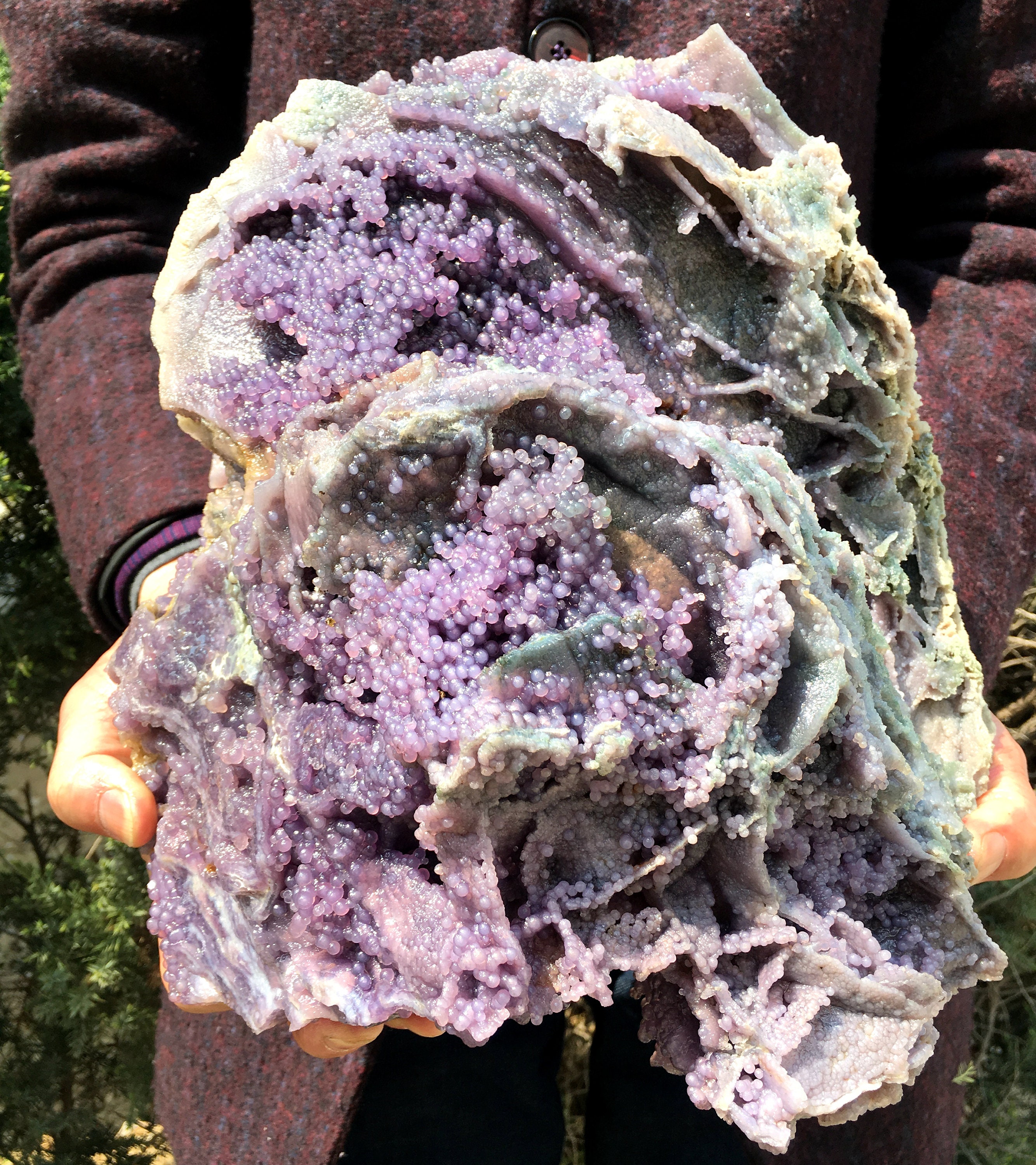 From Indonesia Grape Agate Cluster | Chalcedony | Raw Stone | Specimen ...