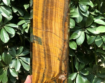 Grande Punto Occhio Tigre Naturale/Piramide Quarzo/Chakra/Meditazione/Energ/Self stand/Ornamenti pietra energetica/Pietra curativa/Regalo speciale 3444g