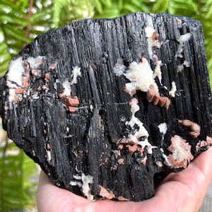 Top Quality Raw Large Natural Raw Black Tourmaline Stone/Rough Black Tourmaline Quartz/Tourmaline Mineral specimen/Black Tourmaline Chunk
