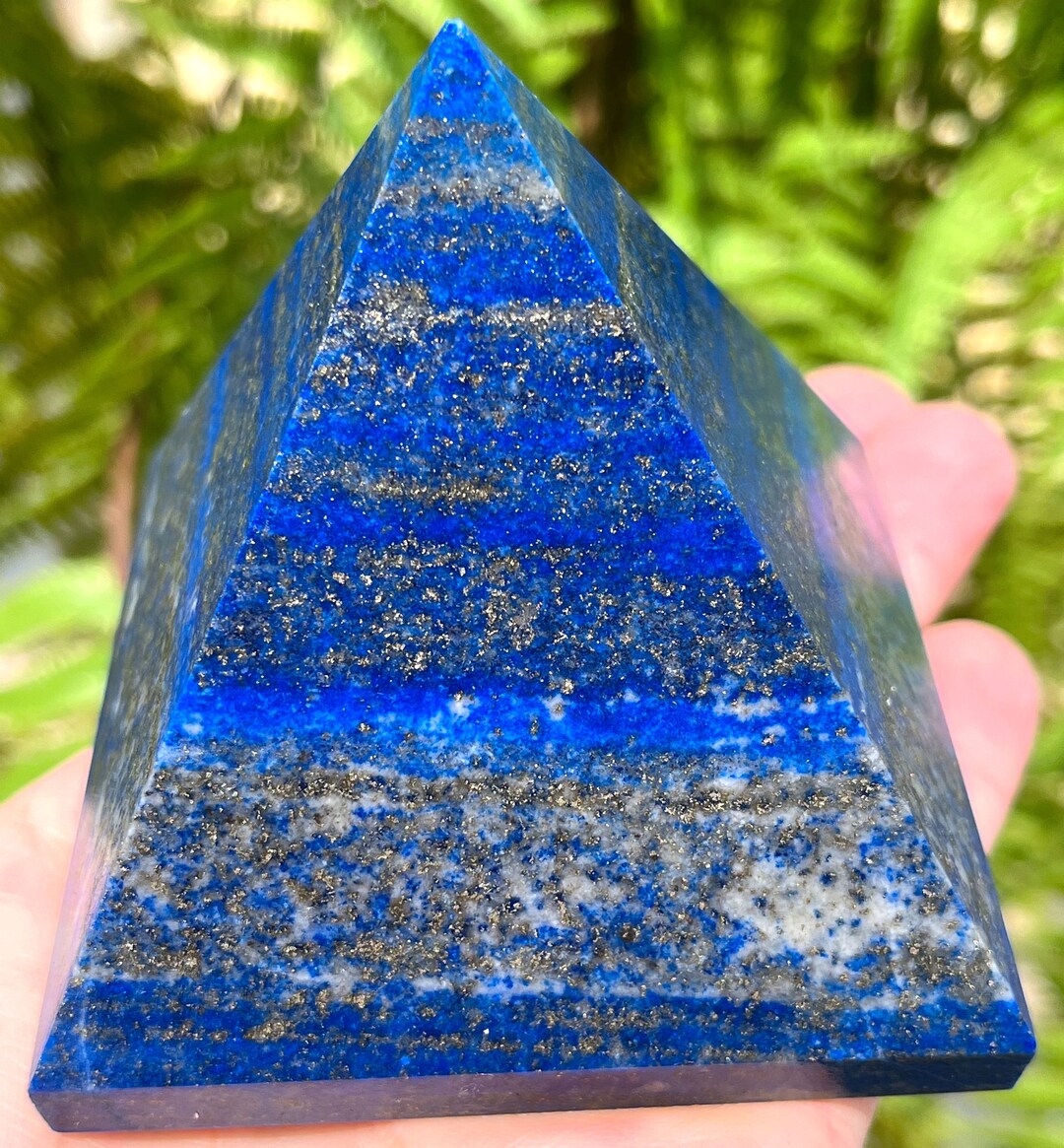 Lapis Lazuli Pyramid/lazuli Pyramid/ Lazuli Decoration/energy Etsy