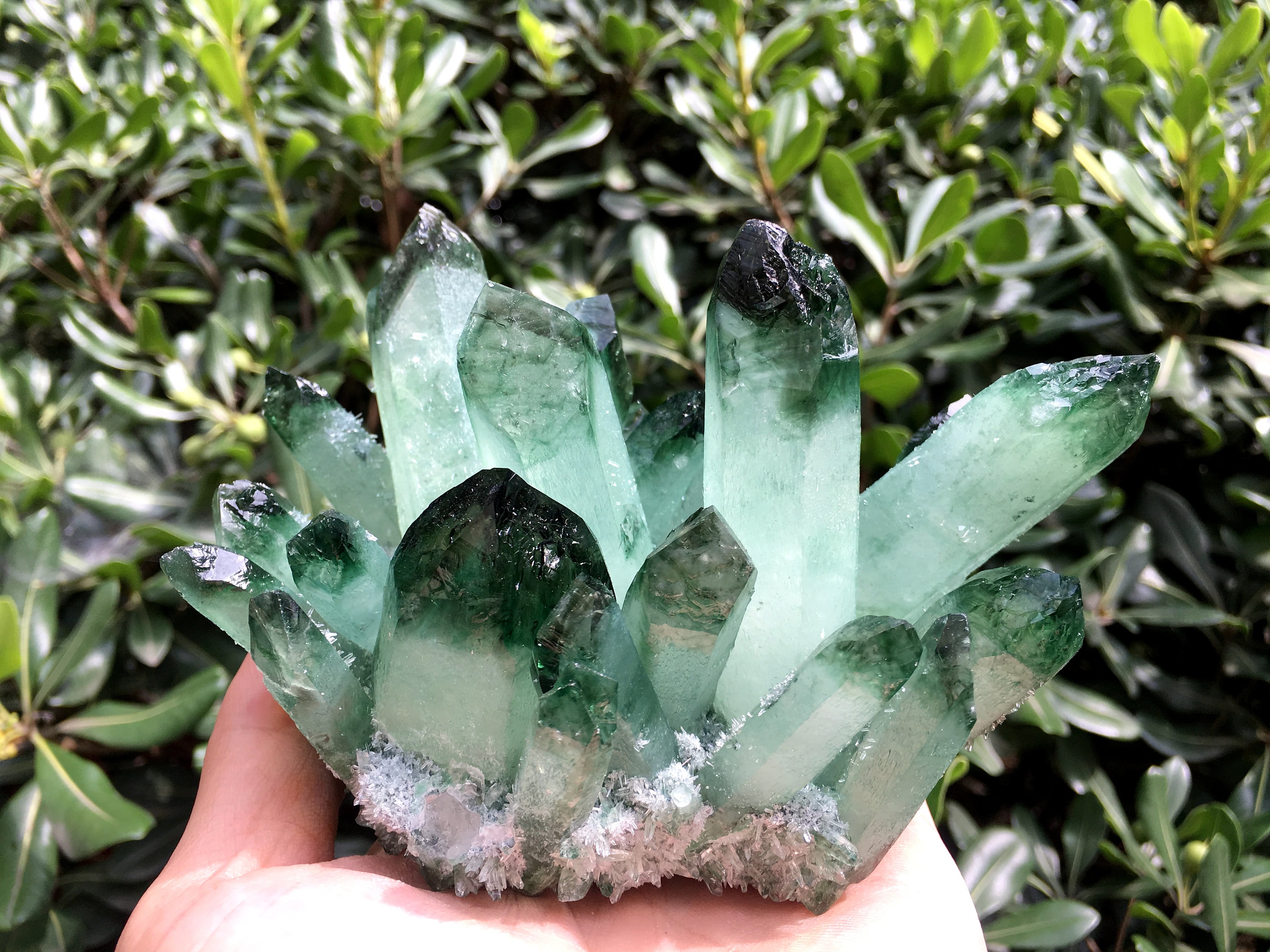 green angel aura quartz green angel aura quartz