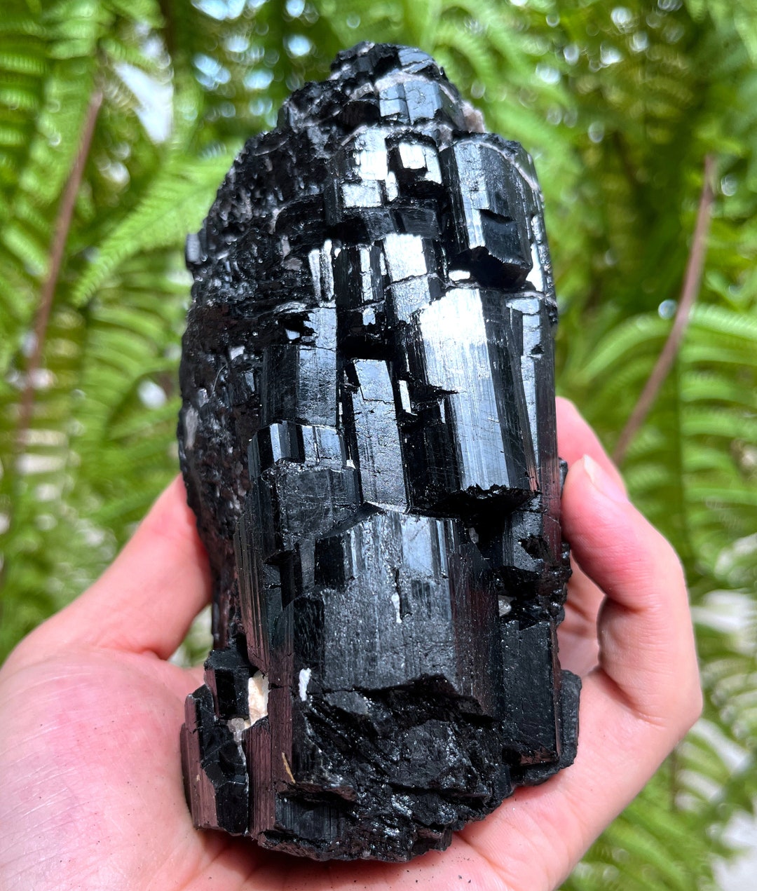 Top Quality Raw Large Natural Raw Black Tourmaline Stone/rough Black