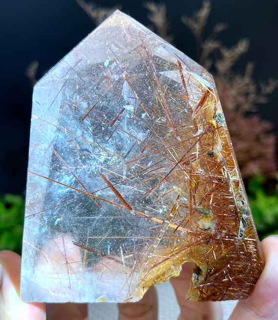 Clear Quartz Towers | Golden Healer Inclusions Clear Quartz Towers | Golden Healer Inclusions