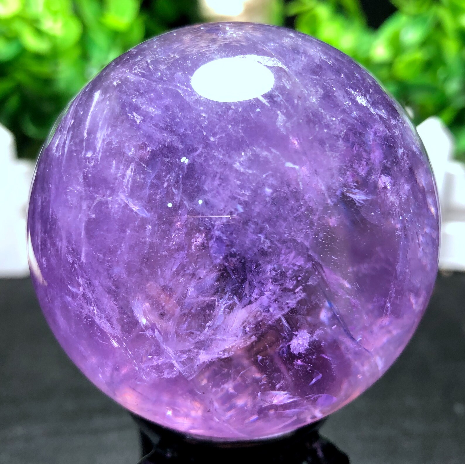 Translucent Amythyst Natural Large Top Clear Amethyst Ball/crystal Sphere/amethyst Sphere ...
