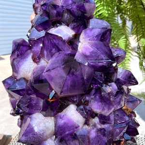 Top Natural Raw Crystal Specimen-Fascinating Amethyst-Chakra-Meditation/Amethyst Quartz/specimen/Feng Shui/Healing crystal/Energy stone