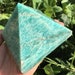Natural Amazon Stone Pyramid Pyramid/quartz - Etsy