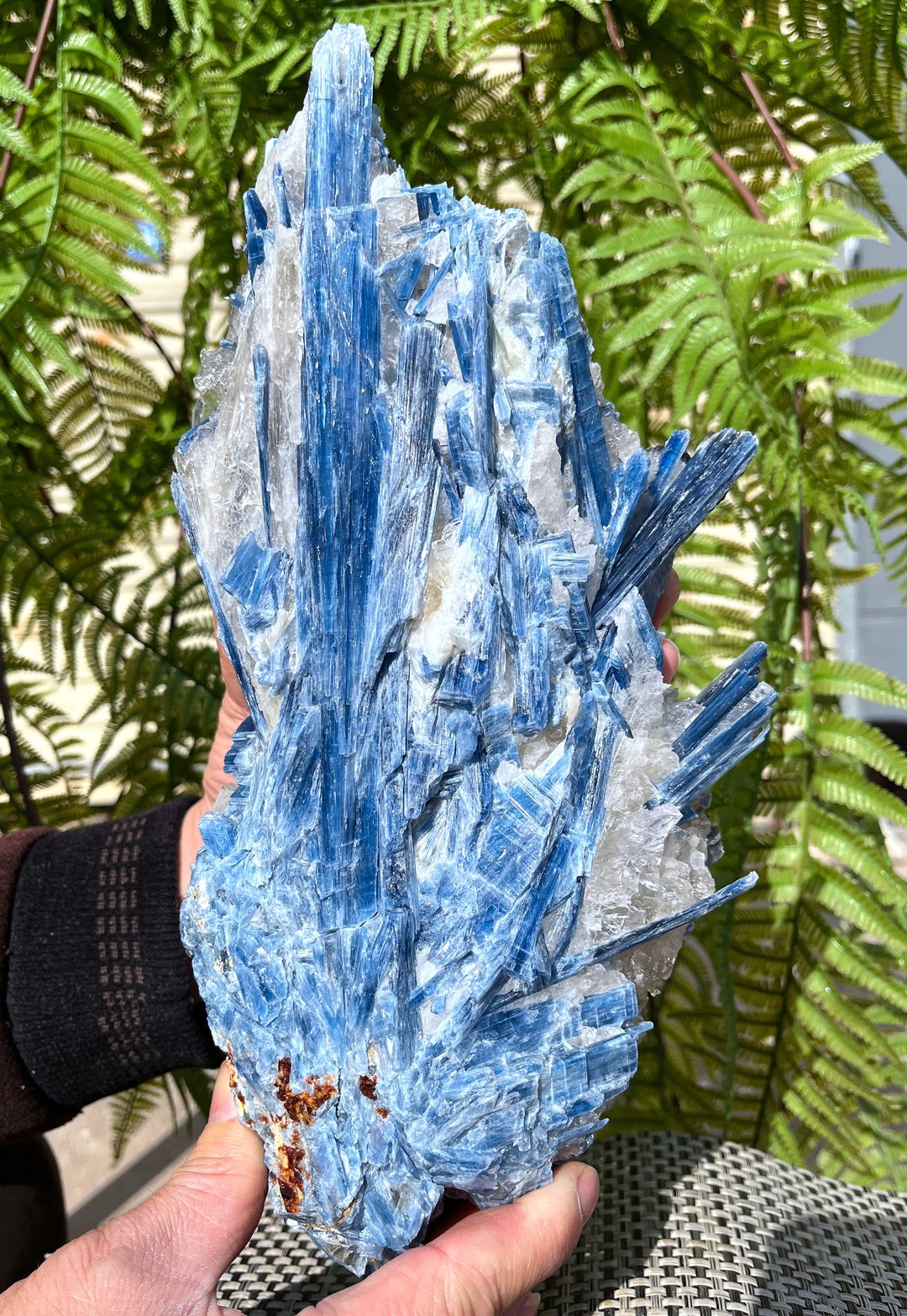RARE !! KYANITE BLEUE DU NEPAL : 1,49 CARAT ★★ p421.129t