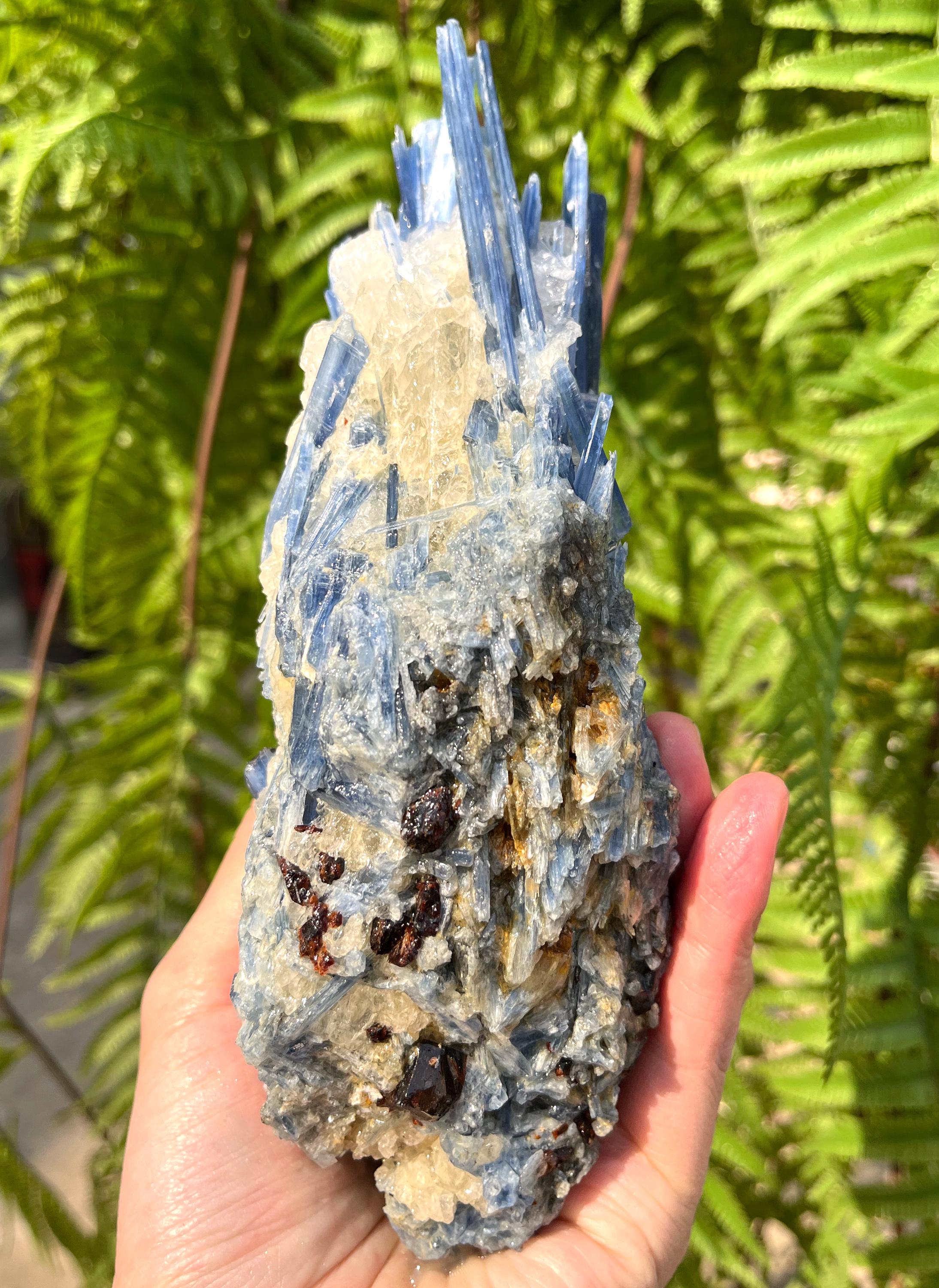Natural Large Rare Kyanite/blue Kyanite/feng Shui/meditation