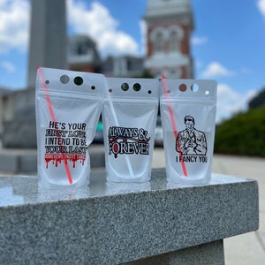 The Originals Drink Pouches - TVD Klaus Mikaelson - Always and Forever Mikaelson Brothers - Bachelorette Party - Birthday Custom Pouches