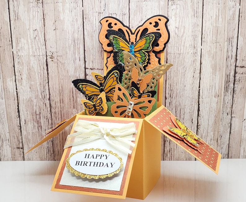 3D Handmade Pop up Card Happy Birthday Card Birthday Card - Etsy