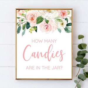 How Many Candies Are In The Jar Sign - 006