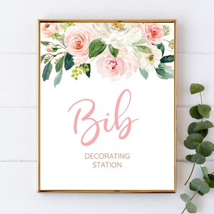Bib Decorating Station Sign - 006