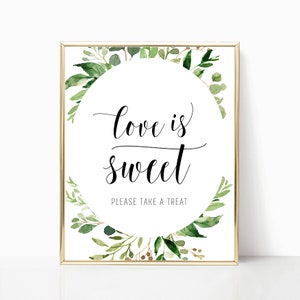 Sweets and Treats Sign, Sweets and Treats Favor Sign, Sweets and Treats, Favor Sign, Favor Table Sign - 8x10 - Jpg File
