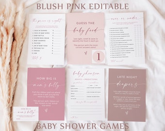 Bohemian baby shower games,