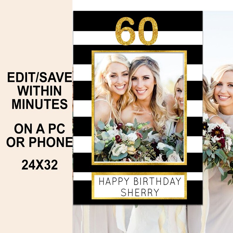 Photo Booth Frame Birthday 50th Birthday Photo Booth Frame Etsy Australia