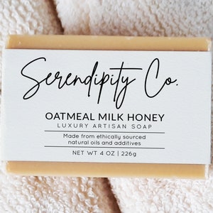 Soap Bar Label Template - MOD01