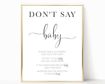NO DIGA BEBÉ Signo - 8x10 - Jpg - 01