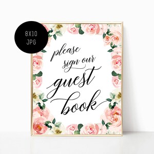 Guest Book Sign, Wedding Guest Book, Please Sign Our Guest Book, Guest Book, Guestbook Sign, Wedding Signs, Custom Wedding Signs, 001