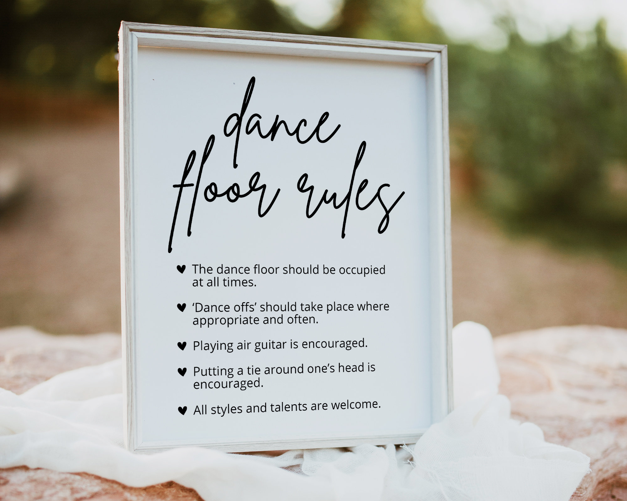 Dance Floor Rules Sign Wedding Dance Floor Sign Dance Floor Etsy
