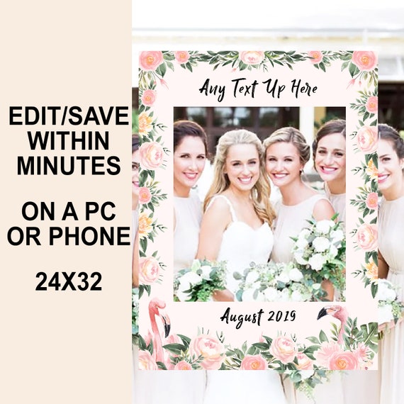 Hen Party Frame, Hen Photo Prop, Hen Photobooth Frame, Hen Photobooth