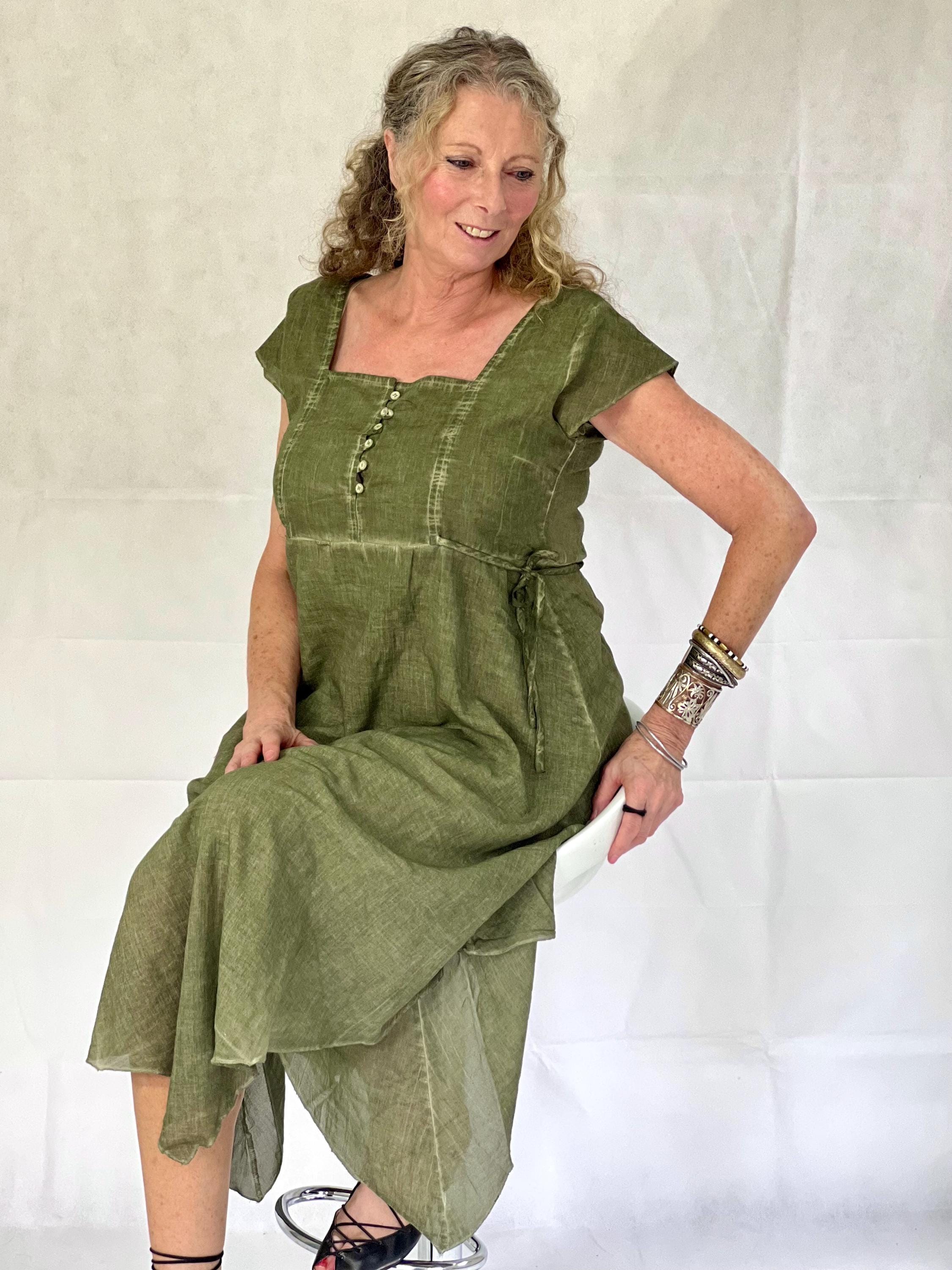 Turkish Linen Dress - Etsy