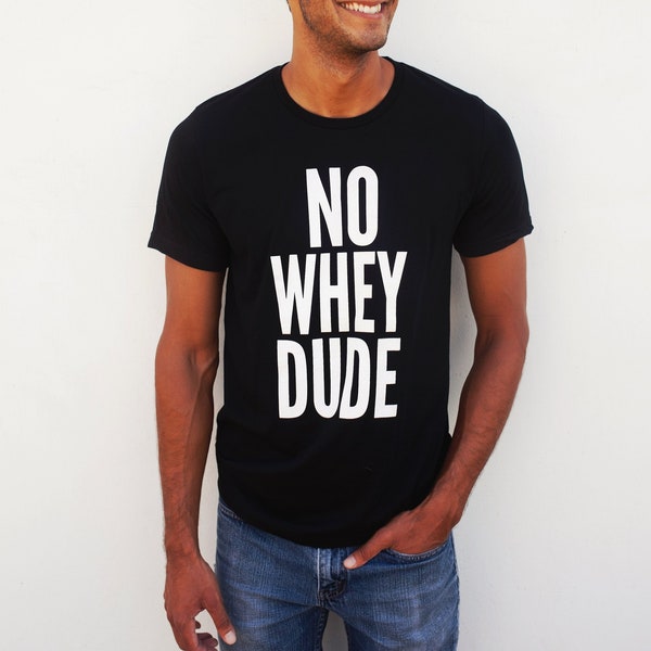 Vegan T-Shirt keine WHEY DUDE Unisex Active-Wear |   Team Pflanzenfresser, Tierrechte, Pflanzen-basierte Shirt