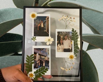 Pressed Flower Polaroid Frame