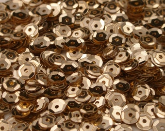 100GM BULK PACK ASSORTED METALIC /& AB ROUND CUP SEQUINS 7MM 1000,S PER PACK