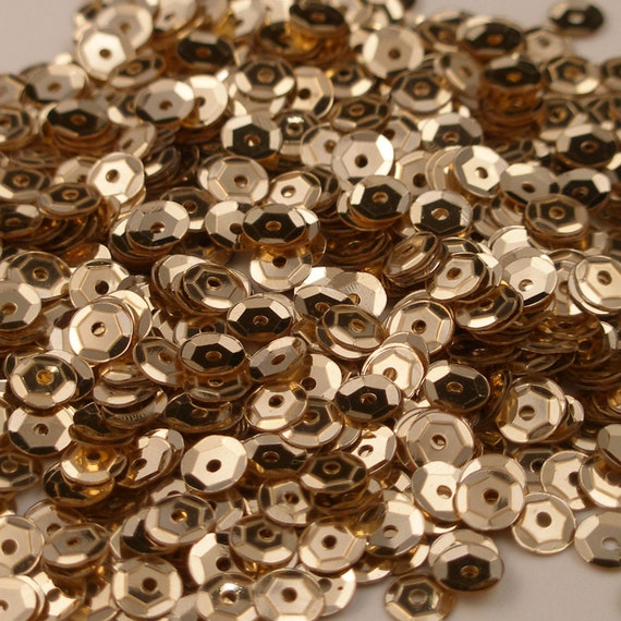 Sequins Mixed Metallic 5mm Round Cup ~1000 pieces(Brown, Gold, Silver,etc.  Loose