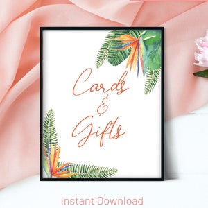 Kaarten en cadeaus Paradijsvogel, bord bruiloft, cadeaukaarten, trouwkaarten, bruiloftsdecor, bord tafel, bord receptie, bord bruiloft
