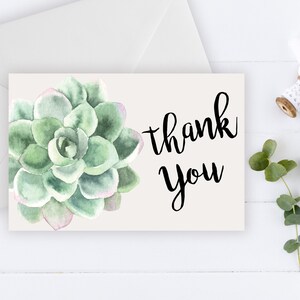 Sukkulenten Dankeschön-Karte, Dankeschön Postkarte, Dankeschön, Dankeschön, Dankeschön, Dankeschön, Dankeschön, Dankeschön, Dankeschön, Dankeschön