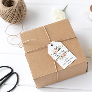 Blush Rose Wedding Tacktagg: Blombukett (Direkt Nedladdning) bild 3