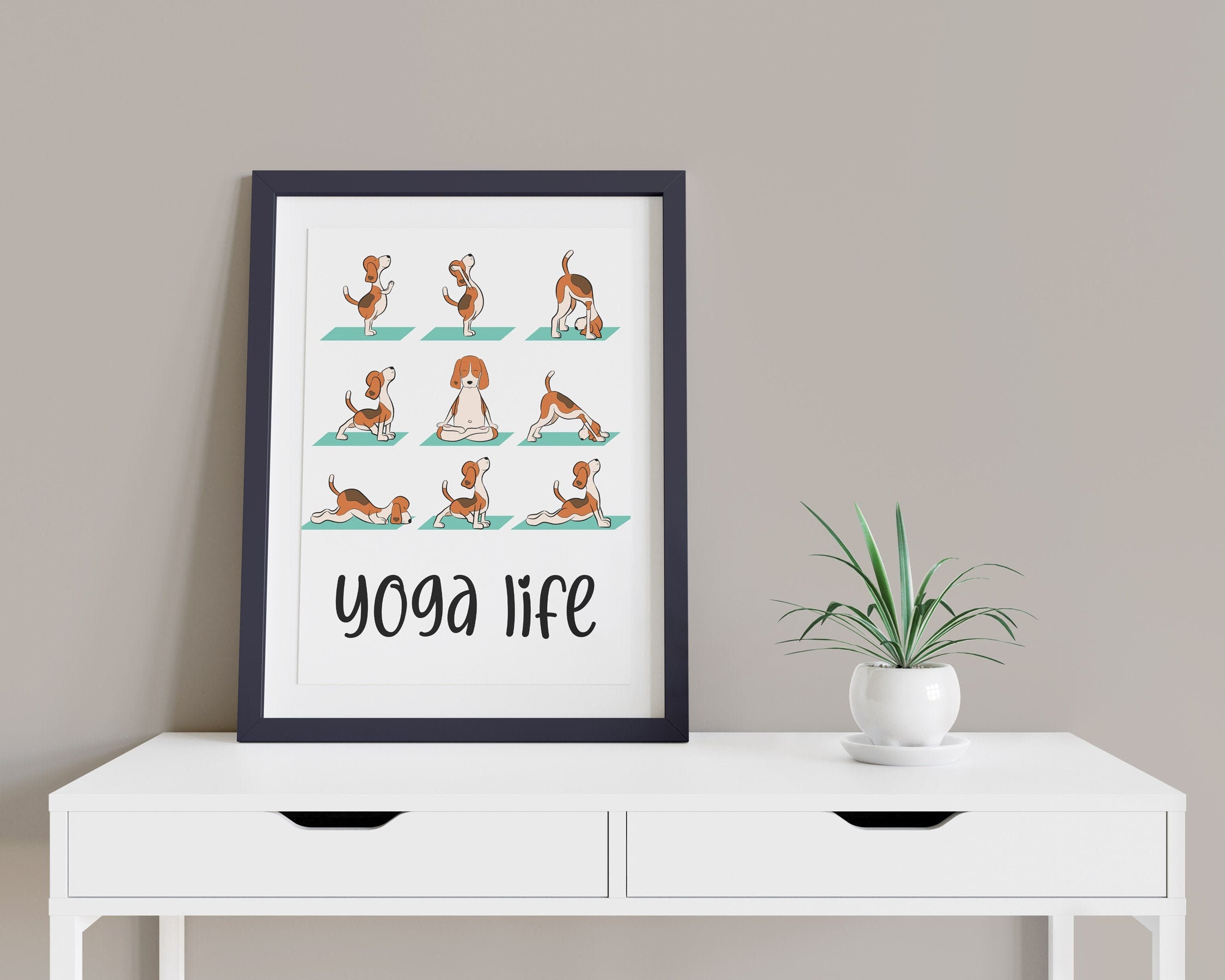 Yoga Chakra Poses Poster - 74