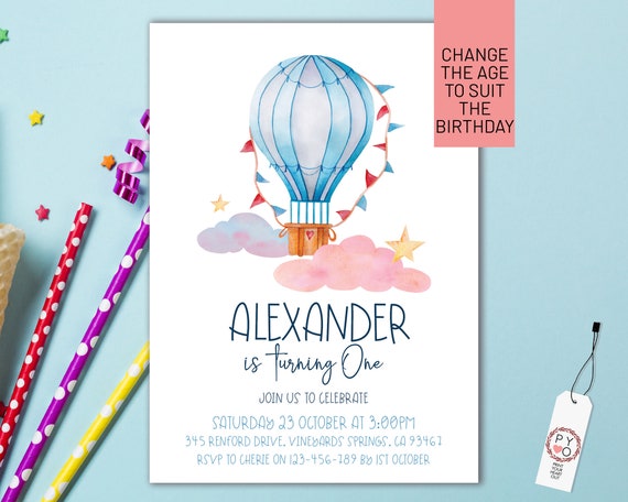 How Printable hot air balloon wedding invitation can add glamour