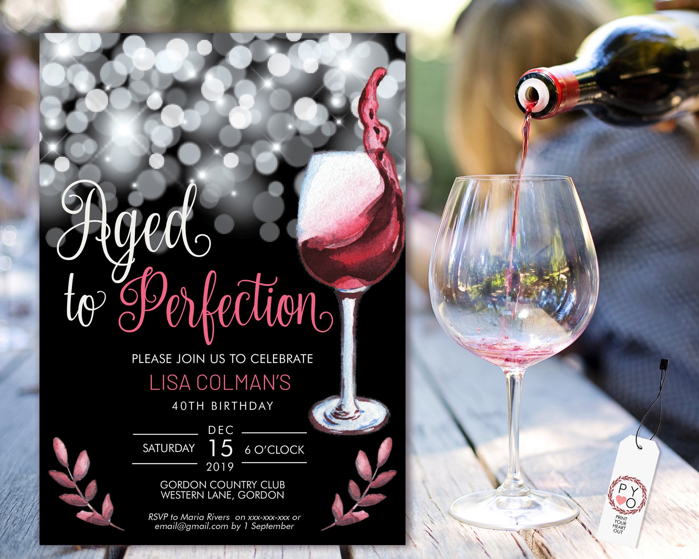 aged-to-perfection-wine-birthday-invitation-printable-template-black