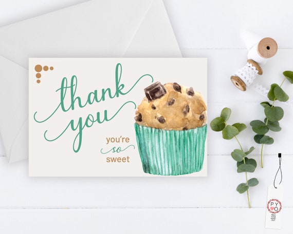 INSTANT DOWNLOAD - Thank You Card, Thank you postcard,Thank yous, Diy thank you card, Sweet thank you, Thank you pdf, Thank you notes