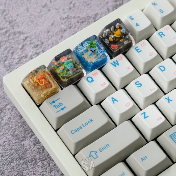 Pokemon Artisan Keycaps Artisan Keycap Set Esc Keycap Etsy New Zealand
