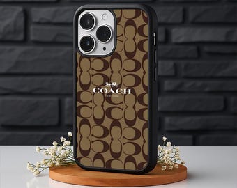 Elegant Monogram Fashion Pattern Inspired Phone Case for iPhone 17 Samsung Galaxy S26 17 Pro Max 16 Pro S25 Ultra