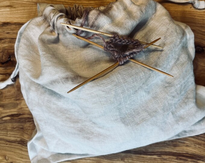 Linen Draw String Bag - Etsy