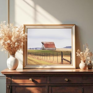 Barn picture, digital download country picture Farmhouse wall art Rustic barn Country barn decor,