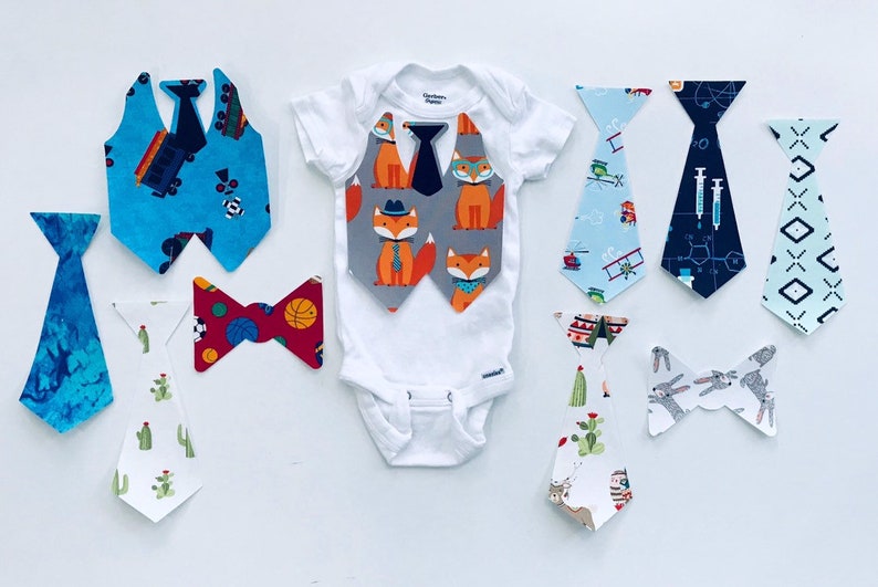 bodysuit decorating kit baby shower kit boy baby shower ideas 10 baby boy ties baby ties baby shower