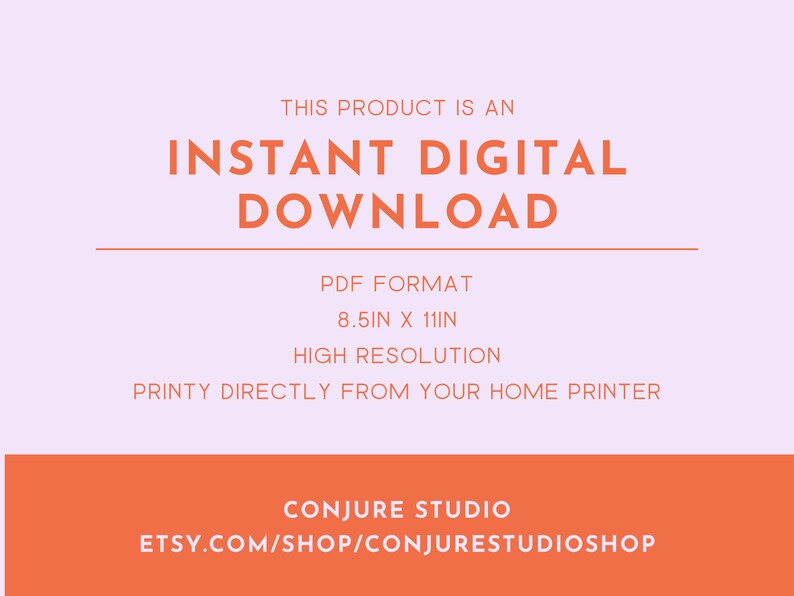 Printable 30 Day Habit Tracker PDF | Digital Download, Instant Download ...
