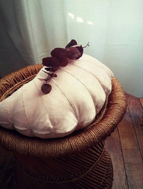 Coussin Coquillage Rose Poudré