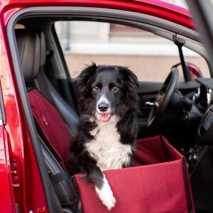Hund Autositz Abdeckung Wasserdichte Haustier Reise Hund Träger Hängematte  Auto Rücksitz Schutz Matte Sicherheitsträger für Hunde